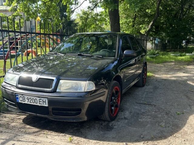 Чорний Шкода Октавія, об'ємом двигуна 1.8 л та пробігом 250 тис. км за 4550 $, фото 1 на Automoto.ua