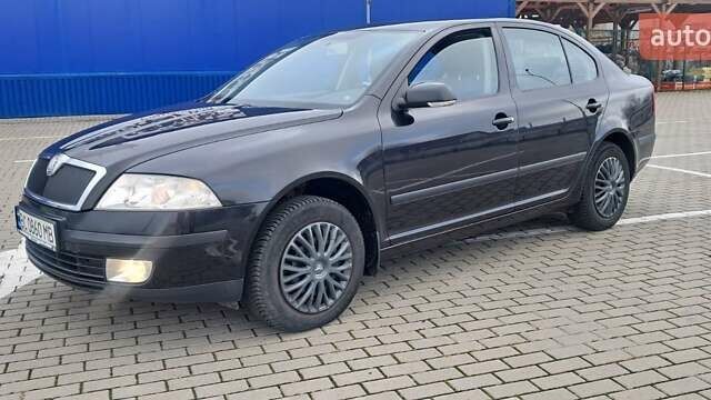 Черный Шкода Октавия, объемом двигателя 1.8 л и пробегом 226 тыс. км за 4500 $, фото 1 на Automoto.ua