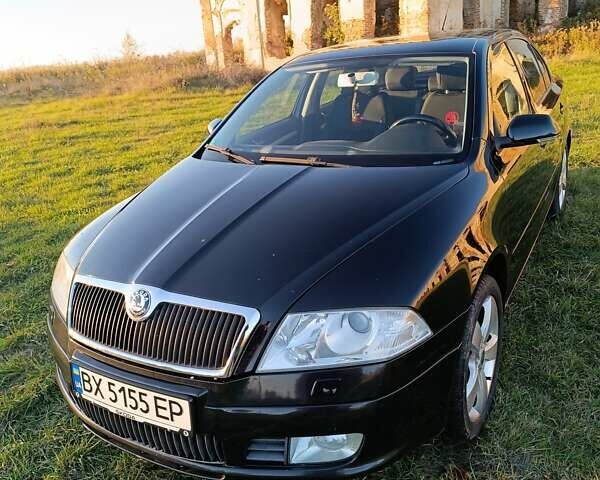 Черный Шкода Октавия, объемом двигателя 1.6 л и пробегом 260 тыс. км за 6000 $, фото 1 на Automoto.ua