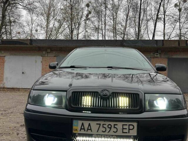 Чорний Шкода Октавія, об'ємом двигуна 1.8 л та пробігом 265 тис. км за 7000 $, фото 1 на Automoto.ua