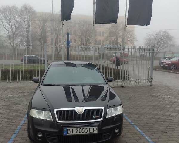 Черный Шкода Октавия, объемом двигателя 2 л и пробегом 272 тыс. км за 8300 $, фото 1 на Automoto.ua