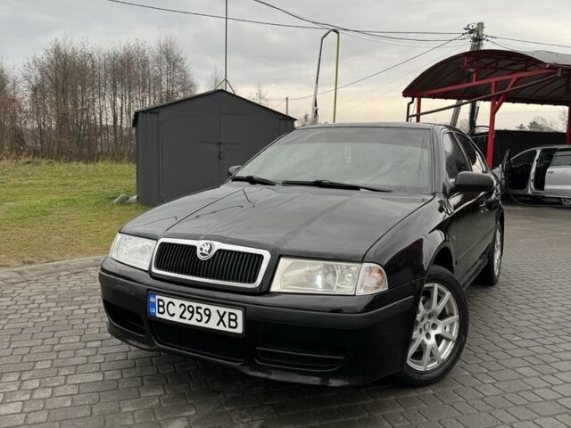 Черный Шкода Октавия, объемом двигателя 1.8 л и пробегом 355 тыс. км за 4700 $, фото 1 на Automoto.ua