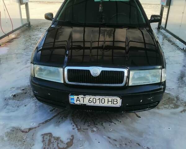 Черный Шкода Октавия, объемом двигателя 1.9 л и пробегом 243 тыс. км за 4000 $, фото 1 на Automoto.ua