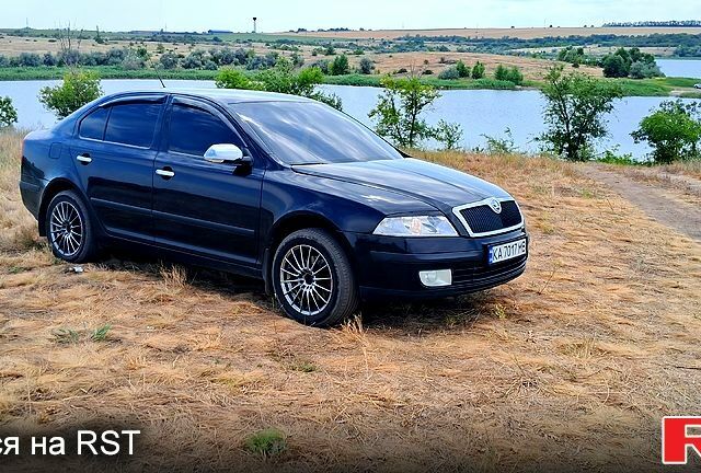 Черный Шкода Октавия, объемом двигателя 1.6 л и пробегом 290 тыс. км за 6350 $, фото 1 на Automoto.ua