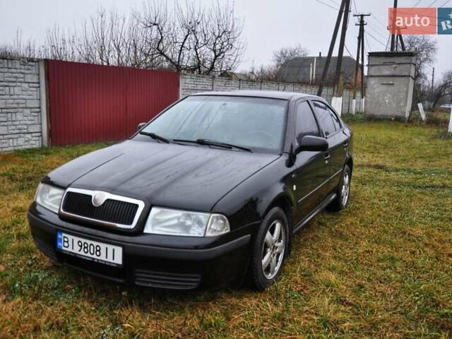 Чорний Шкода Октавія, об'ємом двигуна 1.78 л та пробігом 221 тис. км за 4500 $, фото 1 на Automoto.ua