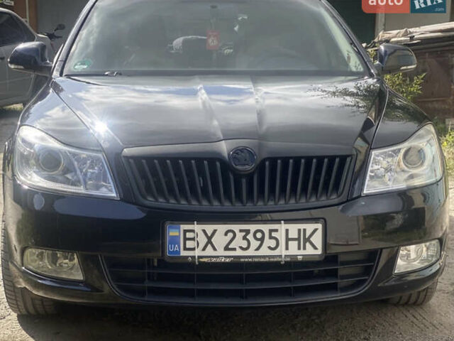 Черный Шкода Октавия, объемом двигателя 1.6 л и пробегом 178 тыс. км за 8299 $, фото 1 на Automoto.ua