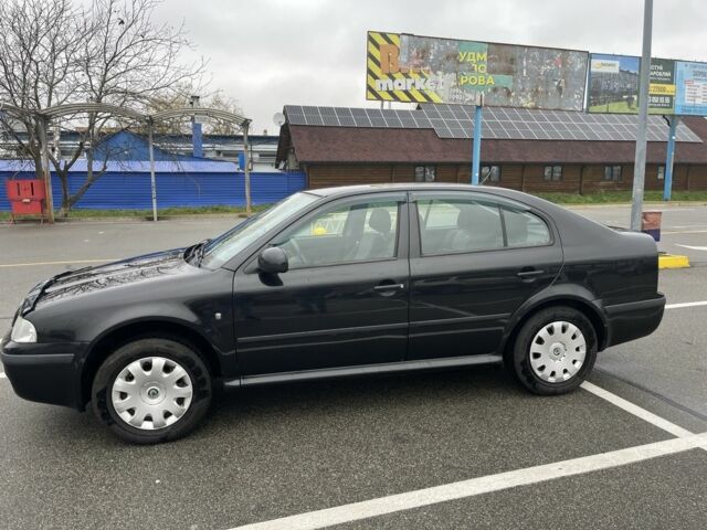 Чорний Шкода Октавія, об'ємом двигуна 1.6 л та пробігом 216 тис. км за 6500 $, фото 1 на Automoto.ua