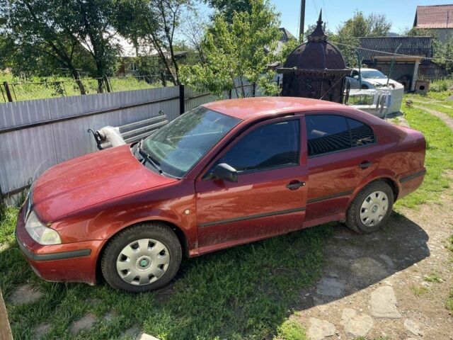 Красный Шкода Октавия, объемом двигателя 2 л и пробегом 190 тыс. км за 4400 $, фото 1 на Automoto.ua