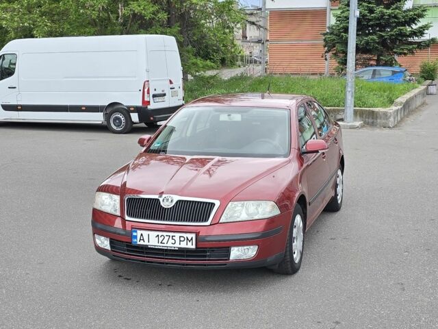 Красный Шкода Октавия, объемом двигателя 2 л и пробегом 343 тыс. км за 4700 $, фото 1 на Automoto.ua