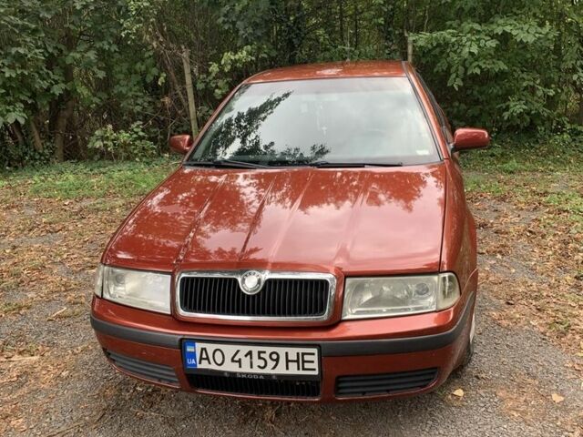 Красный Шкода Октавия, объемом двигателя 1.9 л и пробегом 380 тыс. км за 3500 $, фото 1 на Automoto.ua