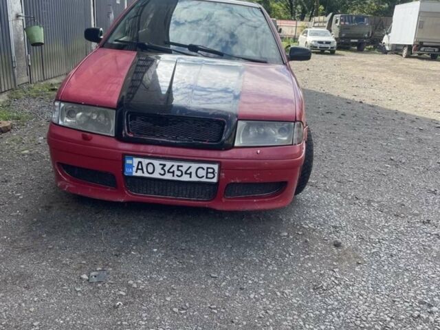 Красный Шкода Октавия, объемом двигателя 1.9 л и пробегом 450 тыс. км за 3500 $, фото 1 на Automoto.ua