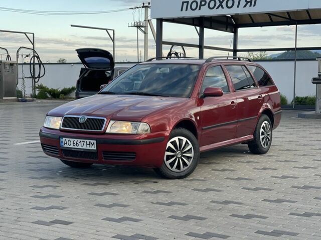 Красный Шкода Октавия, объемом двигателя 1.9 л и пробегом 298 тыс. км за 4700 $, фото 1 на Automoto.ua