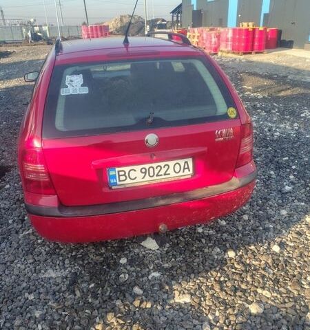 Червоний Шкода Октавія, об'ємом двигуна 1.6 л та пробігом 249 тис. км за 4000 $, фото 1 на Automoto.ua