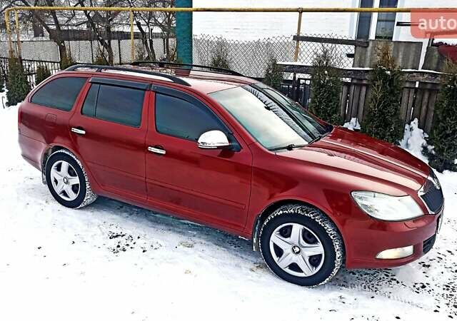Красный Шкода Октавия, объемом двигателя 2 л и пробегом 243 тыс. км за 8400 $, фото 1 на Automoto.ua