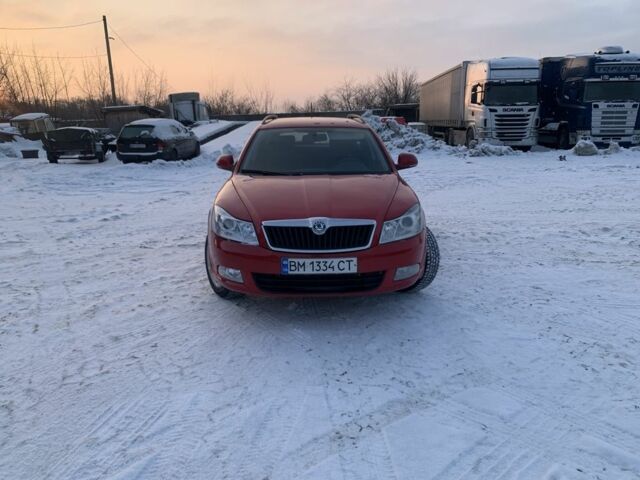 Красный Шкода Октавия, объемом двигателя 1.8 л и пробегом 285 тыс. км за 6100 $, фото 1 на Automoto.ua