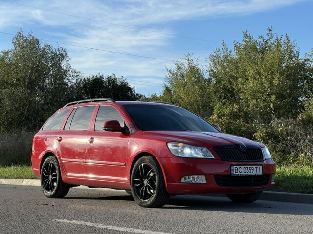Красный Шкода Октавия, объемом двигателя 1.6 л и пробегом 322 тыс. км за 7300 $, фото 1 на Automoto.ua