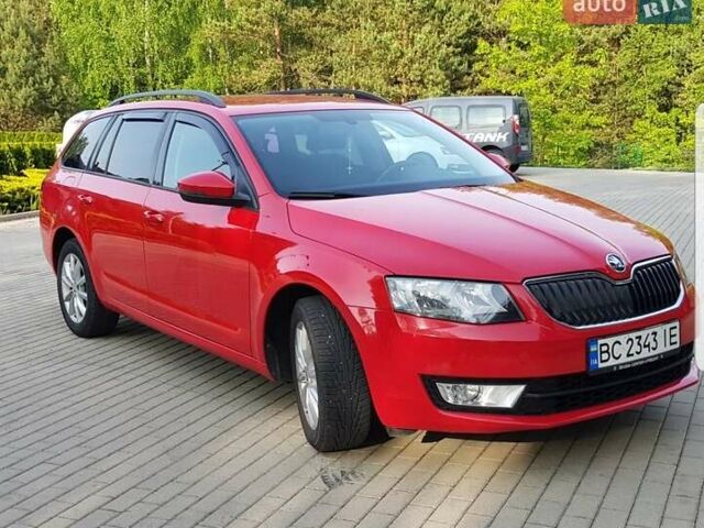 Красный Шкода Октавия, объемом двигателя 1.6 л и пробегом 287 тыс. км за 10299 $, фото 1 на Automoto.ua
