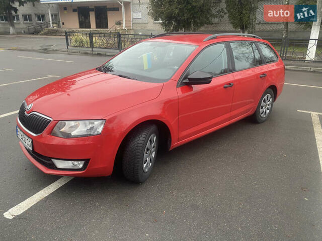 Красный Шкода Октавия, объемом двигателя 1.6 л и пробегом 251 тыс. км за 9500 $, фото 1 на Automoto.ua