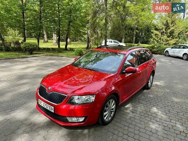 Красный Шкода Октавия, объемом двигателя 1.6 л и пробегом 250 тыс. км за 9499 $, фото 1 на Automoto.ua