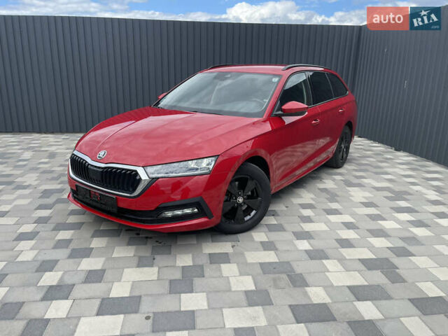 Красный Шкода Октавия, объемом двигателя 2 л и пробегом 124 тыс. км за 20700 $, фото 1 на Automoto.ua