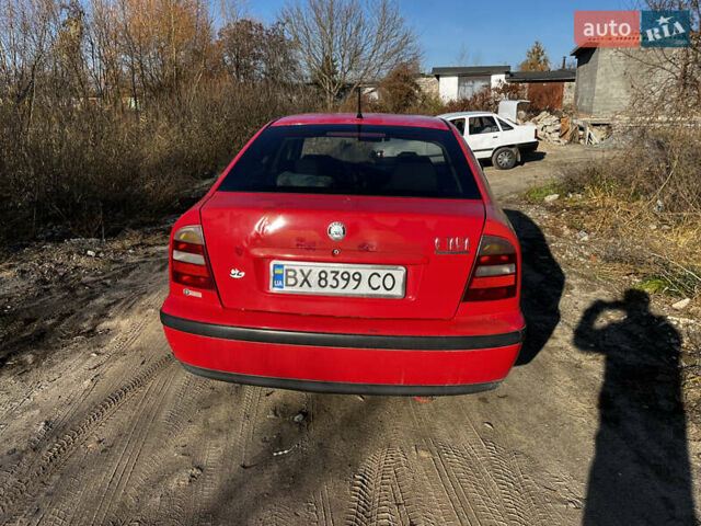 Червоний Шкода Октавія, об'ємом двигуна 1.9 л та пробігом 477 тис. км за 3700 $, фото 1 на Automoto.ua