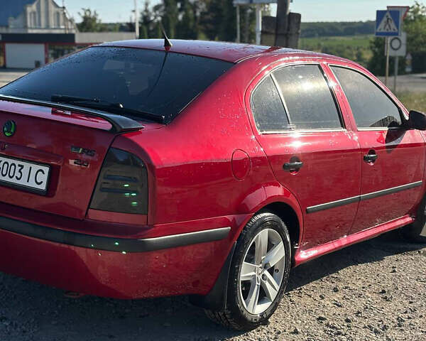 Красный Шкода Октавия, объемом двигателя 2 л и пробегом 366 тыс. км за 6900 $, фото 1 на Automoto.ua