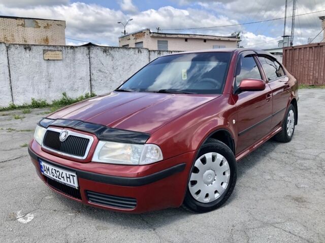Красный Шкода Октавия, объемом двигателя 1.6 л и пробегом 3 тыс. км за 4150 $, фото 1 на Automoto.ua
