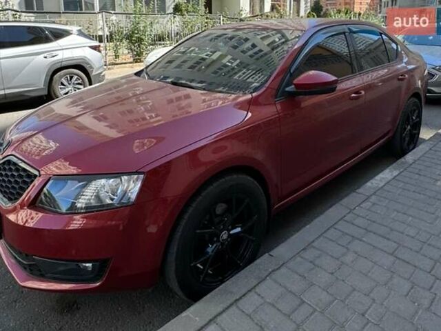 Красный Шкода Октавия, объемом двигателя 1.4 л и пробегом 159 тыс. км за 12000 $, фото 1 на Automoto.ua