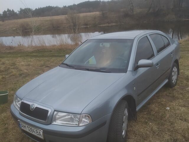 Серый Шкода Октавия, объемом двигателя 1.6 л и пробегом 167 тыс. км за 4400 $, фото 1 на Automoto.ua