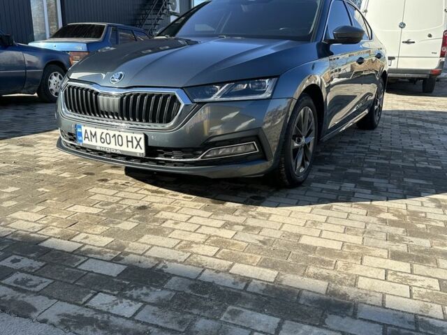 Серый Шкода Октавия, объемом двигателя 2 л и пробегом 210 тыс. км за 22400 $, фото 1 на Automoto.ua