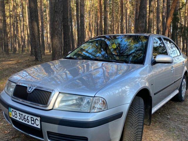 Серый Шкода Октавия, объемом двигателя 1.6 л и пробегом 198 тыс. км за 5650 $, фото 1 на Automoto.ua