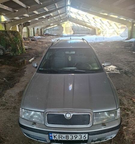 Серый Шкода Октавия, объемом двигателя 1.9 л и пробегом 381 тыс. км за 1800 $, фото 1 на Automoto.ua