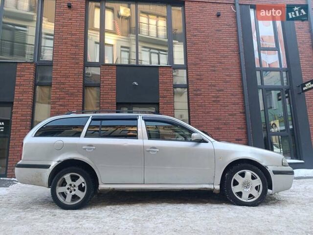 Серый Шкода Октавия, объемом двигателя 1.9 л и пробегом 370 тыс. км за 3500 $, фото 1 на Automoto.ua
