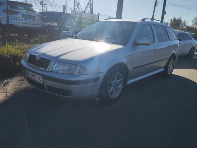 Серый Шкода Октавия, объемом двигателя 2 л и пробегом 365 тыс. км за 3850 $, фото 1 на Automoto.ua