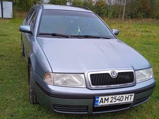 Серый Шкода Октавия, объемом двигателя 1.8 л и пробегом 340 тыс. км за 4350 $, фото 1 на Automoto.ua