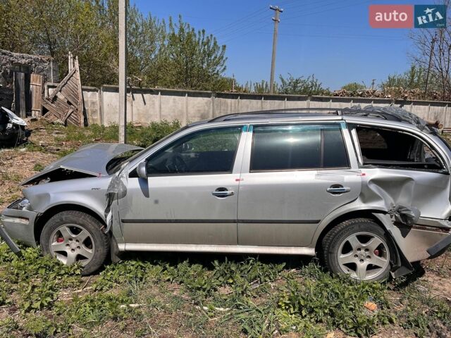 Сірий Шкода Октавія, об'ємом двигуна 1.98 л та пробігом 200 тис. км за 1300 $, фото 1 на Automoto.ua