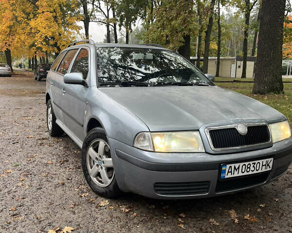 Серый Шкода Октавия, объемом двигателя 1.98 л и пробегом 315 тыс. км за 3700 $, фото 1 на Automoto.ua