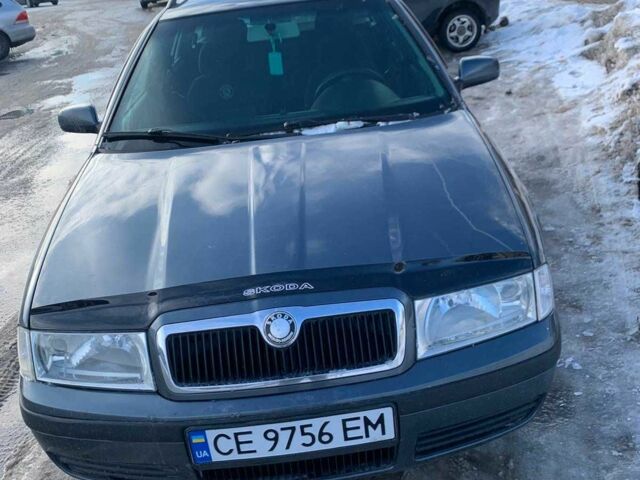 Серый Шкода Октавия, объемом двигателя 1.8 л и пробегом 223 тыс. км за 3900 $, фото 1 на Automoto.ua
