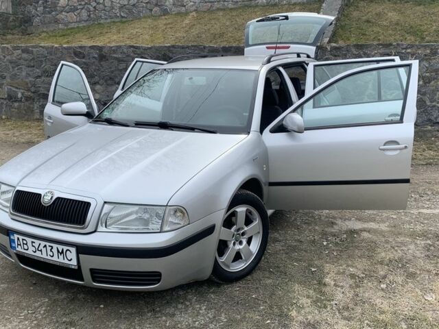 Серый Шкода Октавия, объемом двигателя 1.6 л и пробегом 252 тыс. км за 4850 $, фото 1 на Automoto.ua