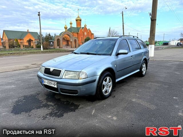 Сірий Шкода Октавія, об'ємом двигуна 1.8 л та пробігом 200 тис. км за 3850 $, фото 1 на Automoto.ua