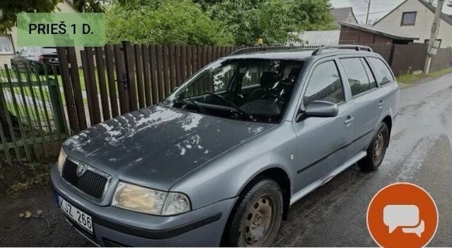 Серый Шкода Октавия, объемом двигателя 1.9 л и пробегом 280 тыс. км за 1999 $, фото 1 на Automoto.ua