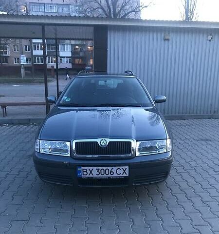 Серый Шкода Октавия, объемом двигателя 1.6 л и пробегом 348 тыс. км за 4299 $, фото 1 на Automoto.ua