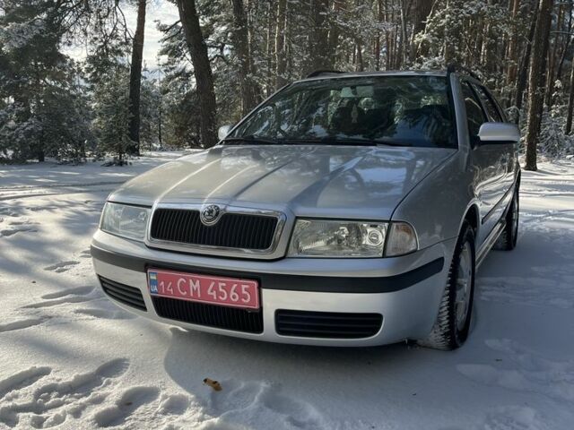 Сірий Шкода Октавія, об'ємом двигуна 1.6 л та пробігом 158 тис. км за 5500 $, фото 1 на Automoto.ua