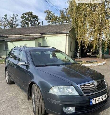 Серый Шкода Октавия, объемом двигателя 2 л и пробегом 234 тыс. км за 6200 $, фото 1 на Automoto.ua