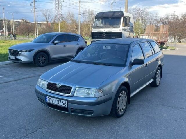 Серый Шкода Октавия, объемом двигателя 1.9 л и пробегом 359 тыс. км за 2350 $, фото 1 на Automoto.ua