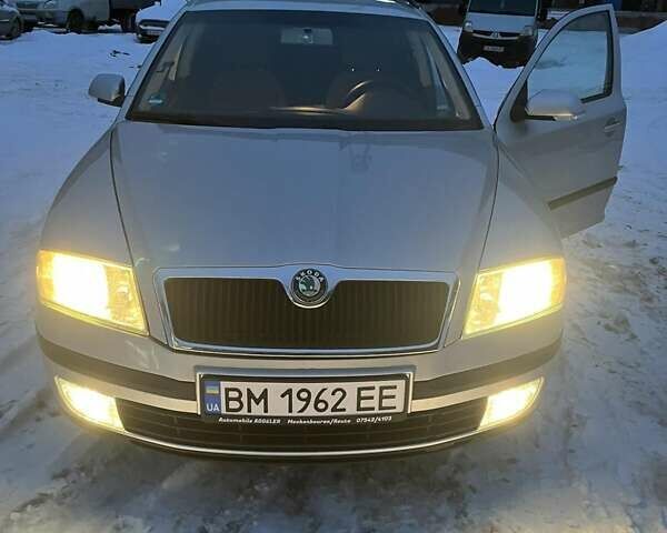 Серый Шкода Октавия, объемом двигателя 2 л и пробегом 220 тыс. км за 5500 $, фото 1 на Automoto.ua