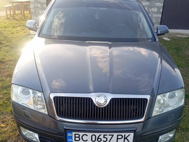 Серый Шкода Октавия, объемом двигателя 2 л и пробегом 170 тыс. км за 6200 $, фото 1 на Automoto.ua