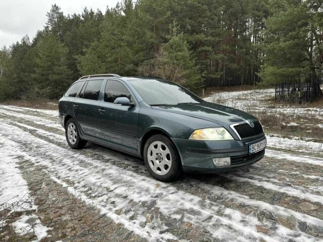 Серый Шкода Октавия, объемом двигателя 2 л и пробегом 343 тыс. км за 4800 $, фото 1 на Automoto.ua