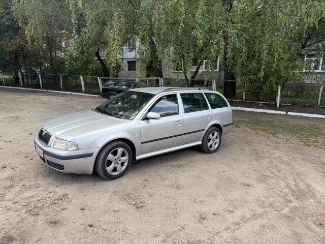 Серый Шкода Октавия, объемом двигателя 1.6 л и пробегом 186 тыс. км за 5021 $, фото 1 на Automoto.ua