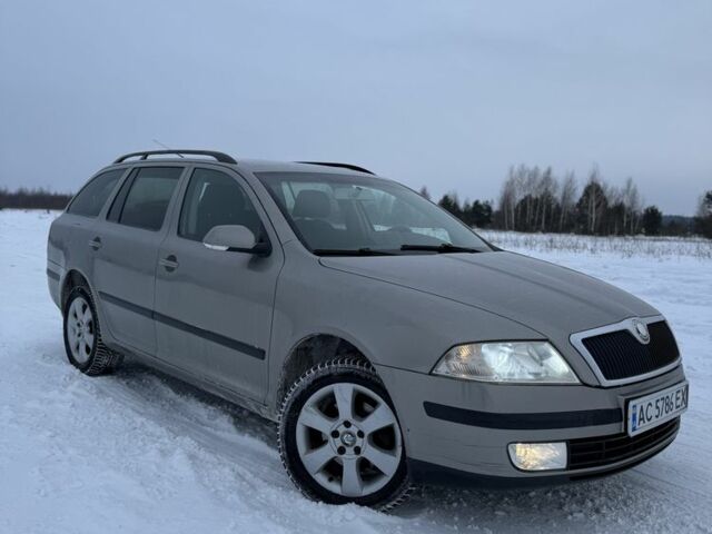 Серый Шкода Октавия, объемом двигателя 1.9 л и пробегом 232 тыс. км за 5500 $, фото 1 на Automoto.ua
